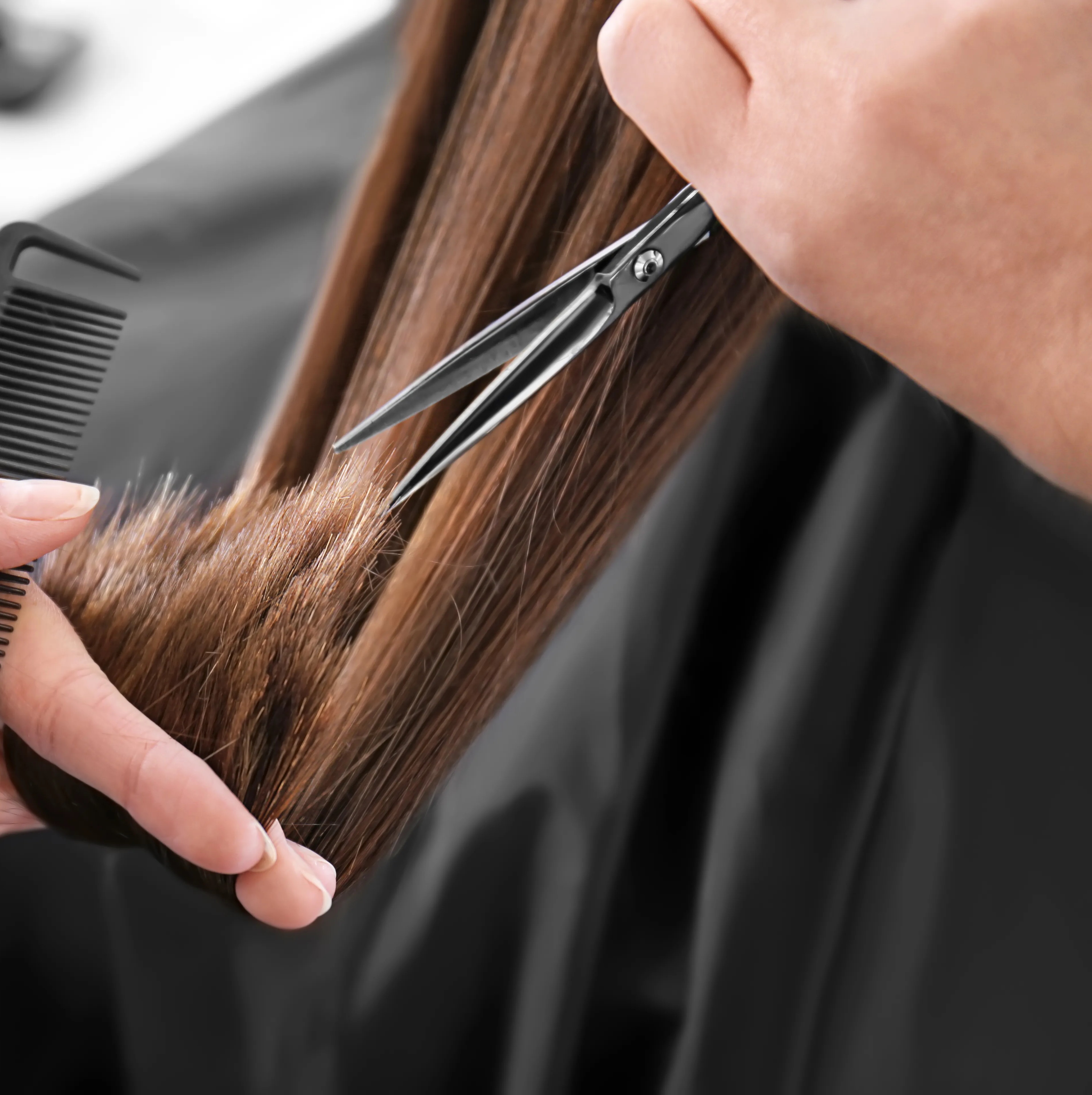 Hair health close-up
